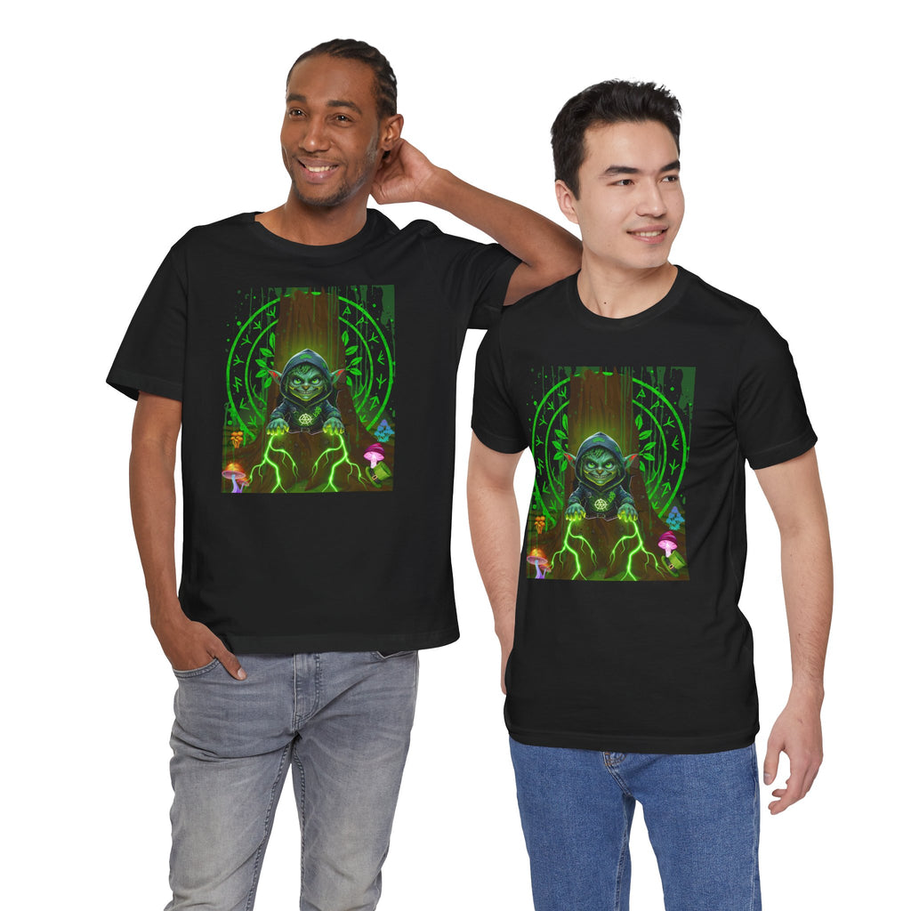 St Pattys Day Forest Goblin Unisex T Shirt, March drop