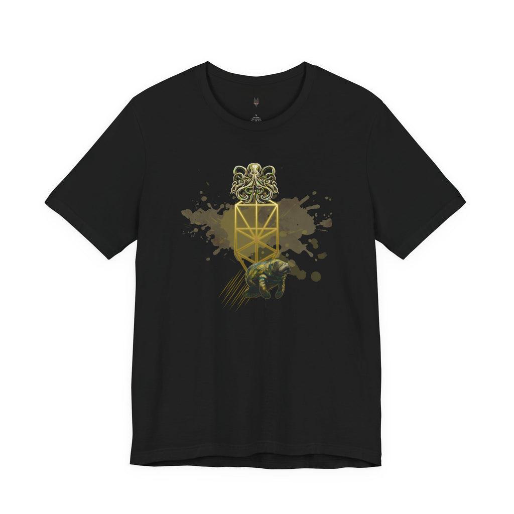 Sacred Geometry Graphic Tee Unisex Bella+Canvas 3001 Shirt Dark Aesthetic T-Shirt: Tree of Life