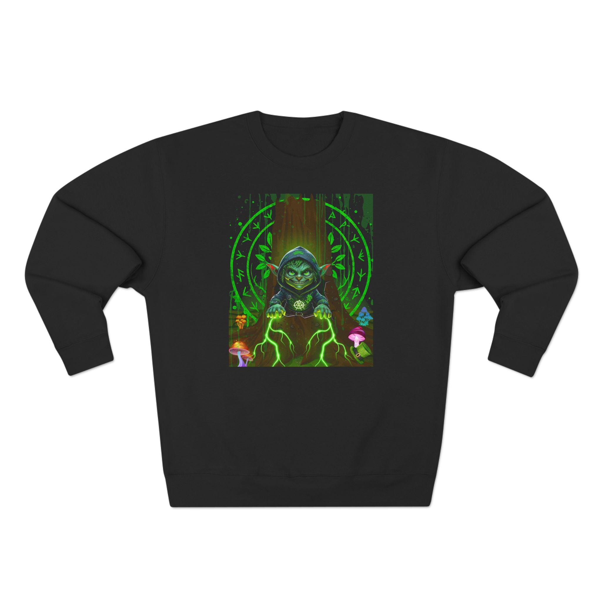 St Pattys Day Forest Goblin Unisex Sweatshirt, March drop