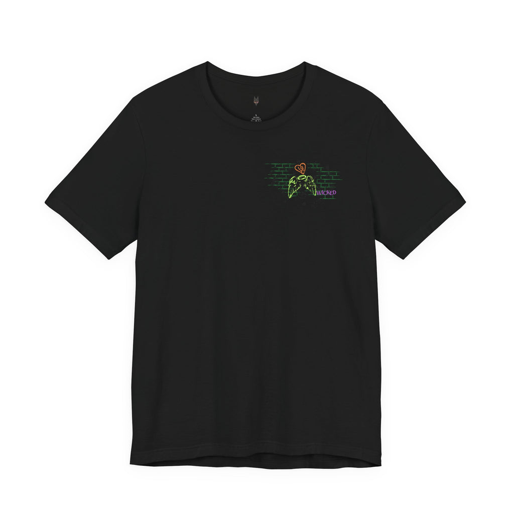 Urban Witch T-Shirt | Modern Witchcraft Graphic Tee | Dark Minimal Occult Shirt | Front & Back Print | Unisex Streetwear: Green