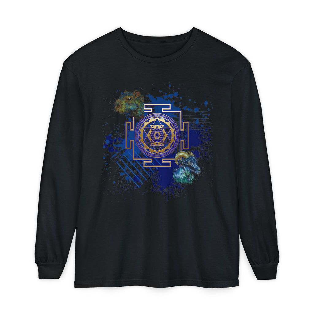 Sacred Geometry Long Sleeve — Ancient Forms Collection: Sri Yantra