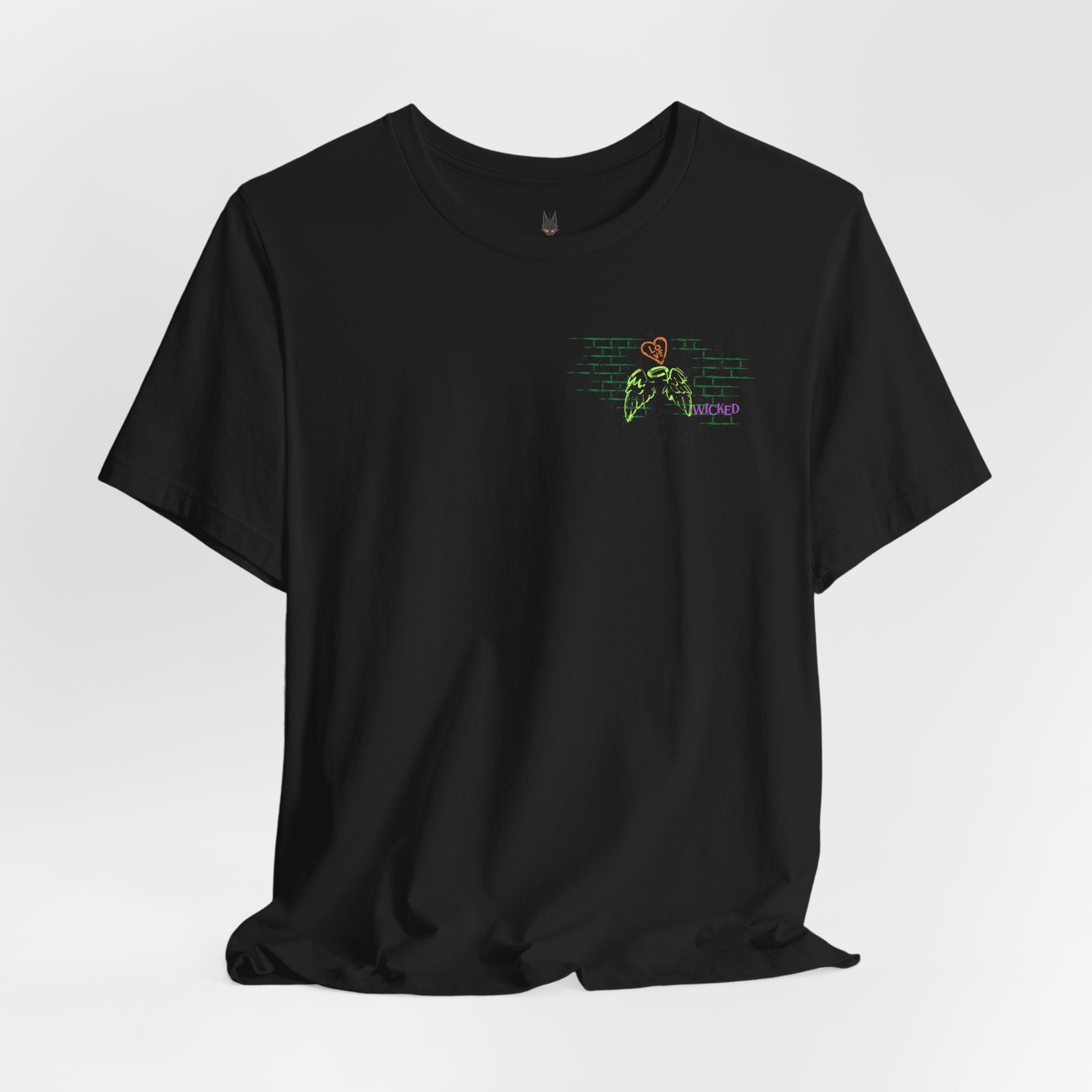 Urban Witch T-Shirt | Modern Witchcraft Graphic Tee | Dark Minimal Occult Shirt | Front & Back Print | Unisex Streetwear: Green