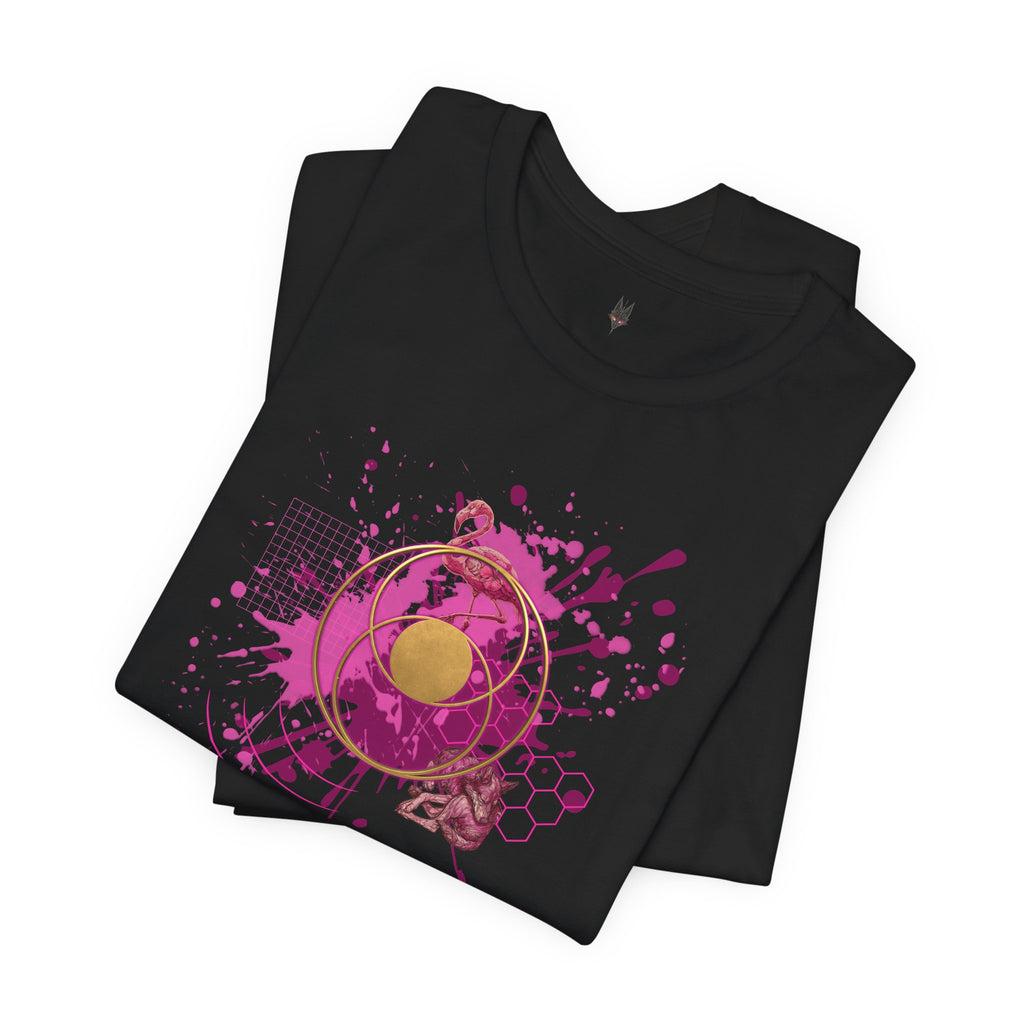 Sacred Geometry Graphic Tee Unisex Bella+Canvas 3001 Shirt Alchemy Art T-Shirt: Vesica Piscis