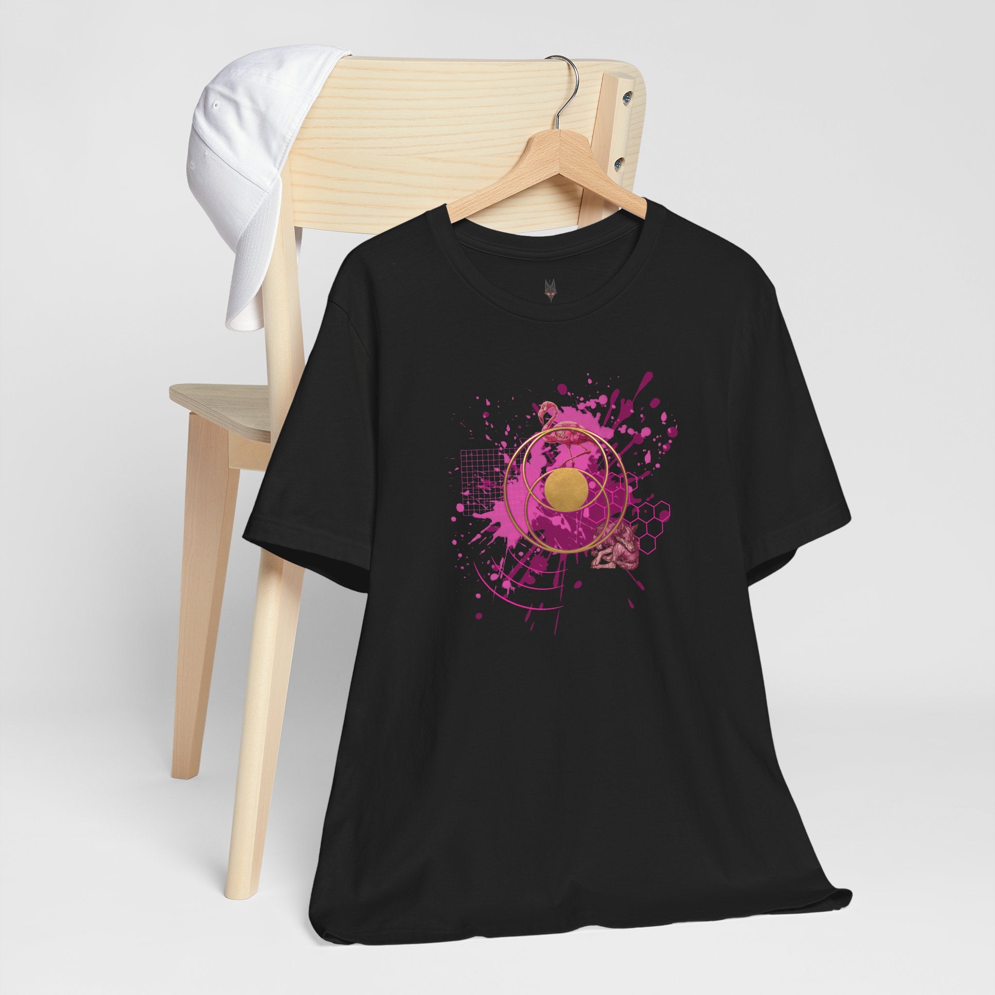 Sacred Geometry Graphic Tee Unisex Bella+Canvas 3001 Shirt Alchemy Art T-Shirt: Vesica Piscis