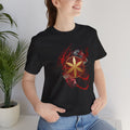 Sacred Geometry Graphic Tee Unisex Bella+Canvas 3001 Shirt Alchemy Art T-Shirt: Germ of Life