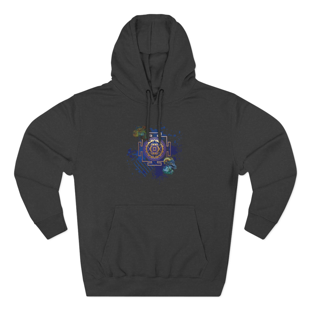 Sacred Geometry Graphic Hoodie Occult Art Ancient Forms: Sri Yantra