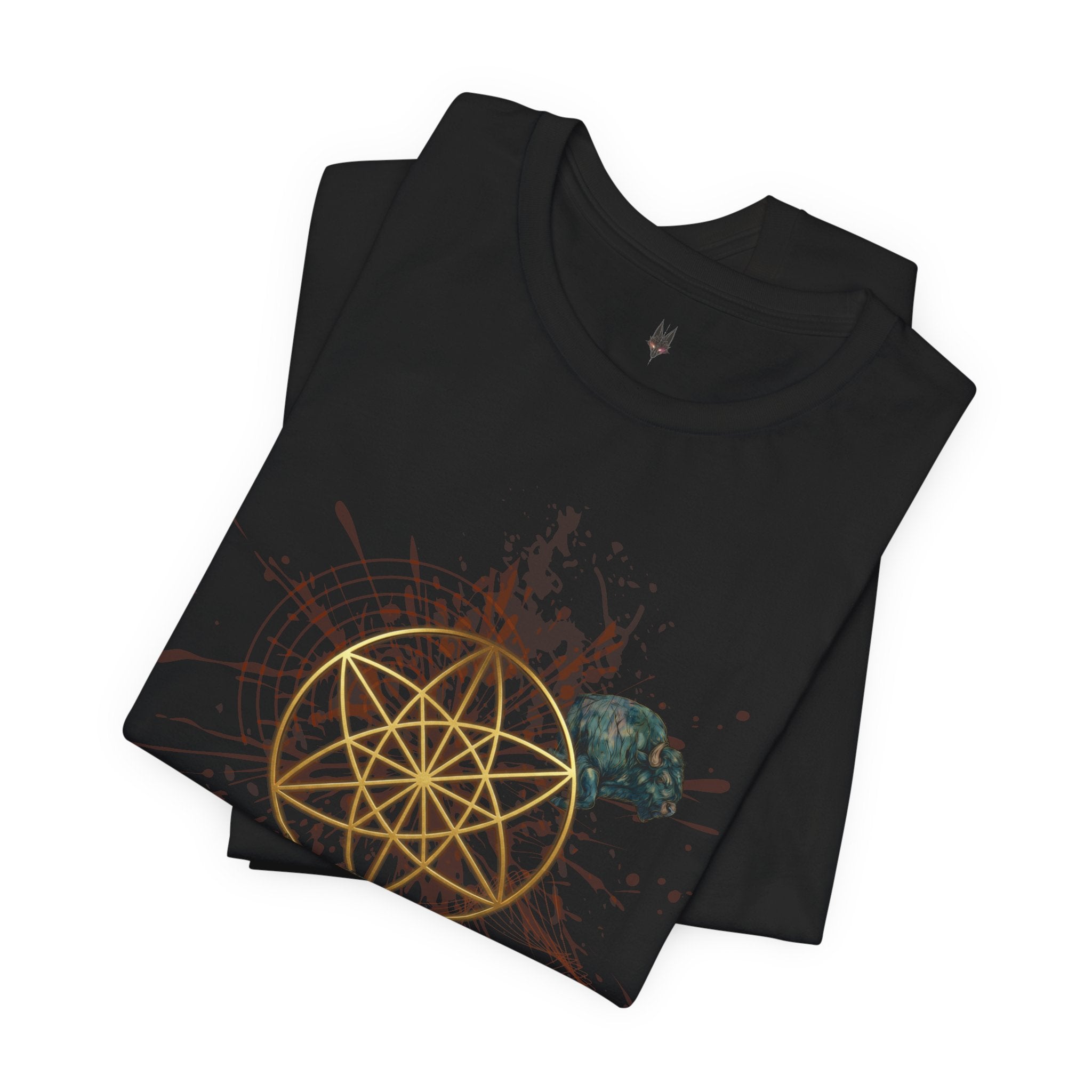 Sacred Geometry Graphic Tee Unisex Bella+Canvas 3001 Shirt Occult Art T-Shirt: Vector Equilibrium