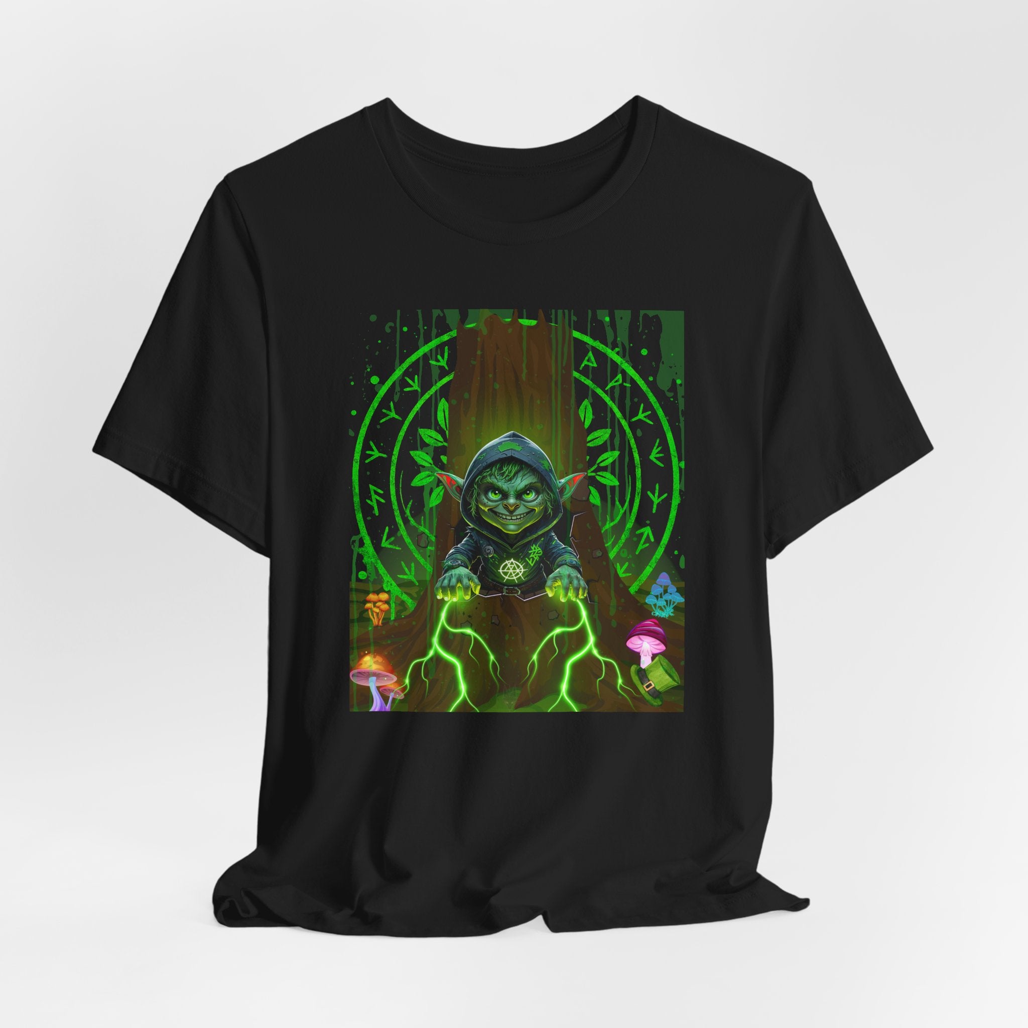 St Pattys Day Forest Goblin Unisex T Shirt, March drop