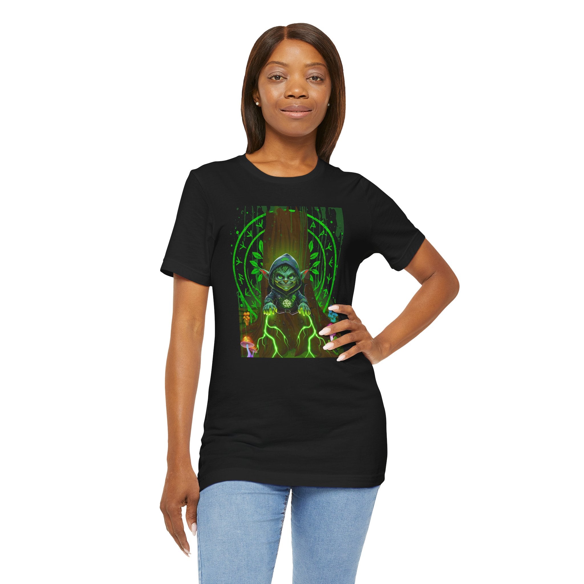 St Pattys Day Forest Goblin Unisex T Shirt, March drop