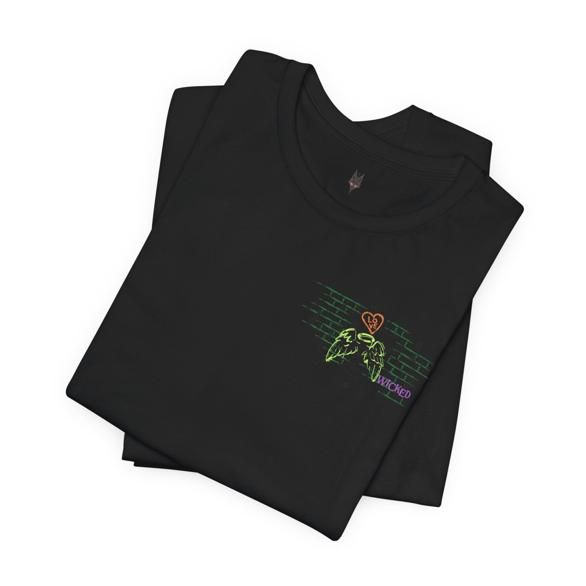 Urban Witch T-Shirt | Modern Witchcraft Graphic Tee | Dark Minimal Occult Shirt | Front & Back Print | Unisex Streetwear: Green