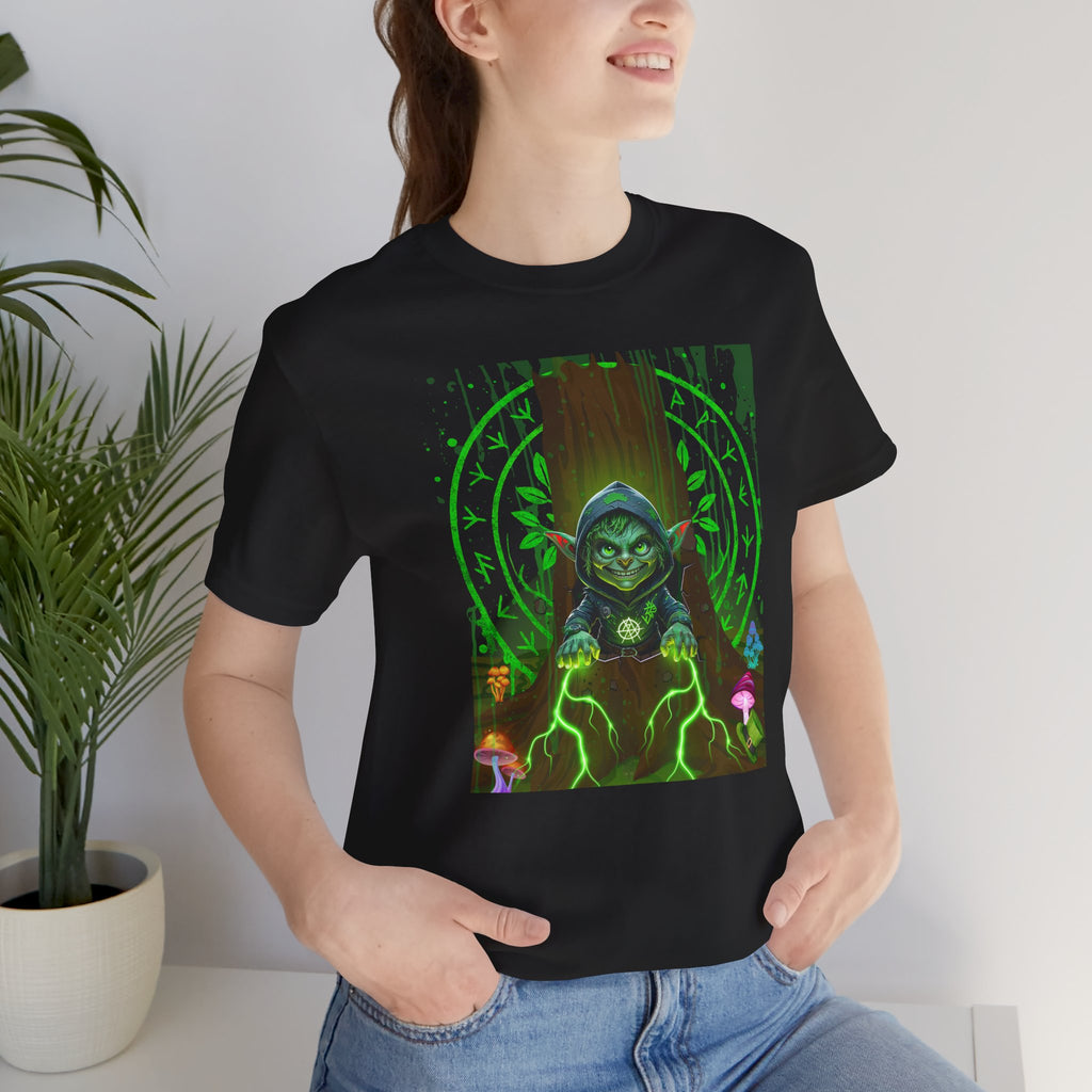 St Pattys Day Forest Goblin Unisex T Shirt, March drop