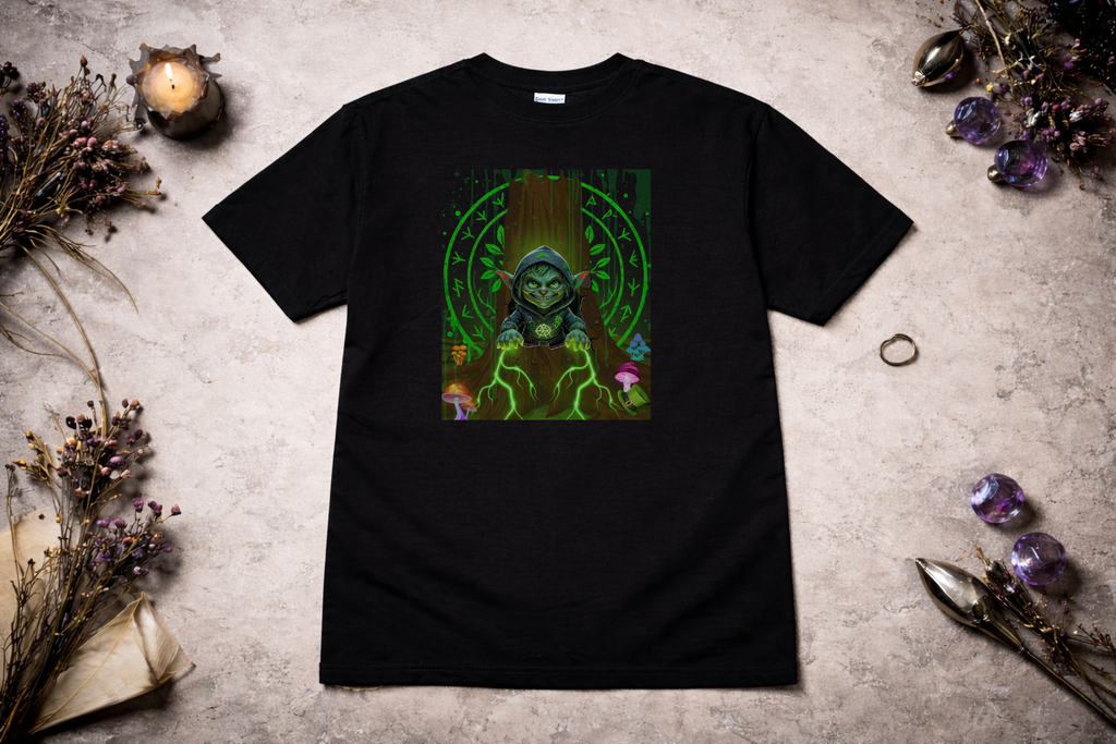 St Pattys Day Forest Goblin Unisex T Shirt, March drop