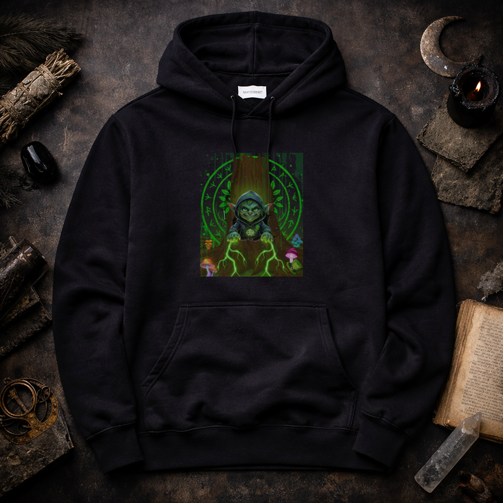 St Pattys Day Forest Goblin Unisex Hoodie, March drop